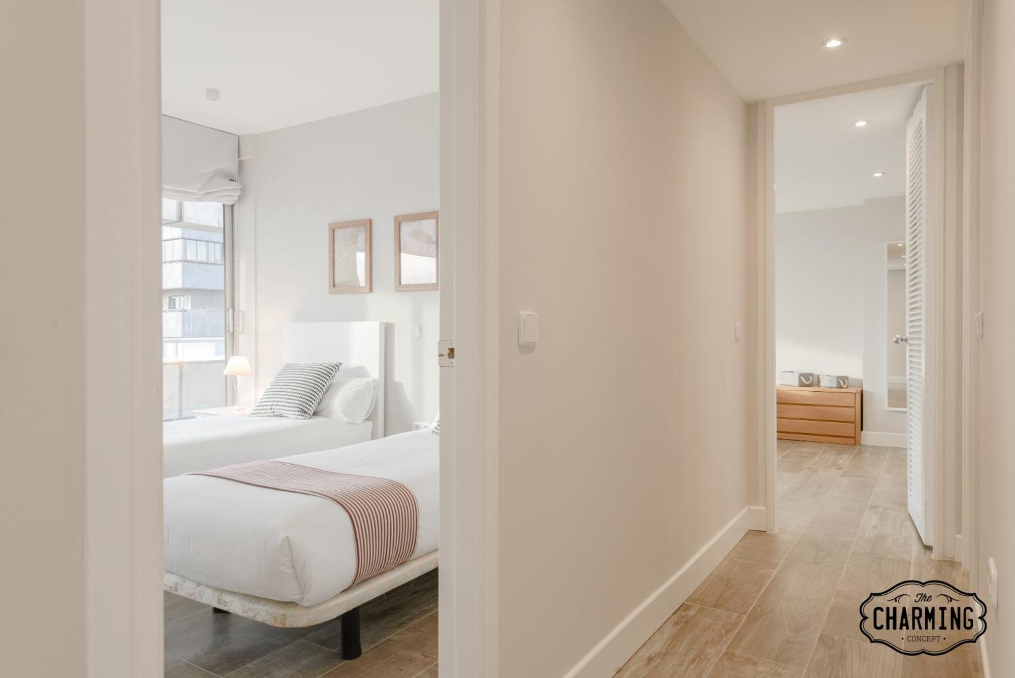 Charming Eurobuilding 2 Terrace Exclusive - Plaza De Parking Apartment Madrid Bagian luar foto