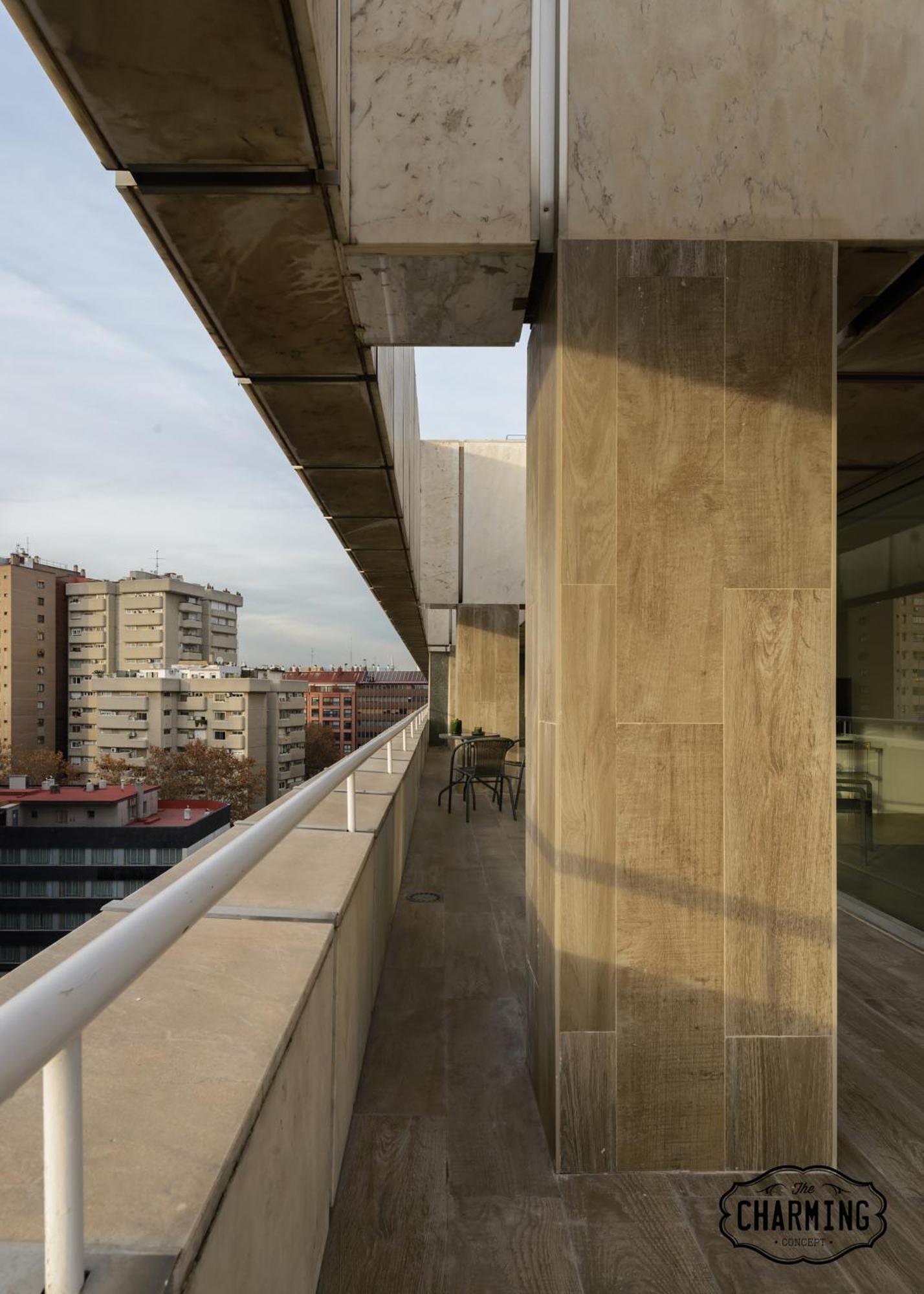 Charming Eurobuilding 2 Terrace Exclusive - Plaza De Parking Apartment Madrid Bagian luar foto